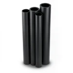 مواسير HDPE الراجحي PE 80 ضغط 6 بار قطر خارجي 180 مم سمك 8.2 مم لون أسود