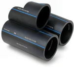 SPS HDPE Pipes PE 100 Pressure 16 Bar Outside Diameter 25 mm Thickness 2.3 mm Black | Saudi Pipes Systems (SPS)