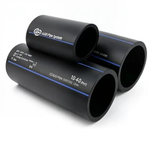 SPS HDPE Pipes PE 100 Pressure 10 Bar OD 40 mm Thickness 2.4 mm Black | Saudi Pipes Systems (SPS)