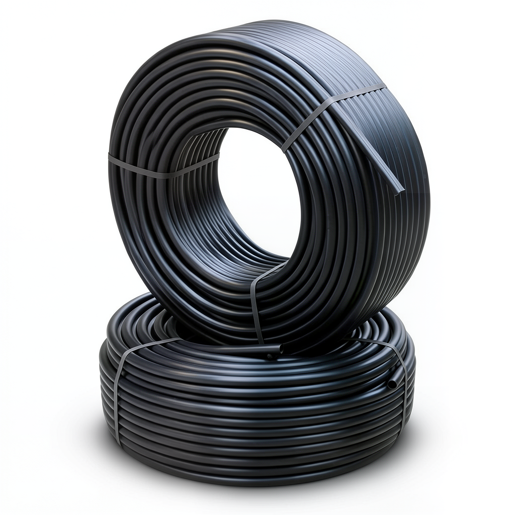 أنابيب HDPE الراجحي PE 80 ضغط 6 بار قطر 63 مم سمك 2.9 مم أسود
