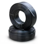 أنابيب HDPE الراجحي PE 80 ضغط 6 بار قطر 63 مم سمك 2.9 مم أسود