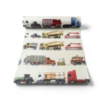 Youth and Children Wallpaper Multicolor, 10 m Length, 0.53 m Width