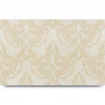 Italian wallpaper classic design, size 10 m x1.06m, light beige color, model 81809