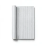Italian Wall Covering 10m x 0.53m Pale Grey, Model 6264