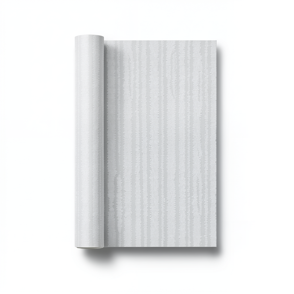Italian Wall Covering 10m x 0.53m Pale Grey, Model 6264