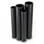 مواسير HDPE PE 80 ضغط 6 بار قطر خارجي 140 مم سمك 6.4 مم لون أسود