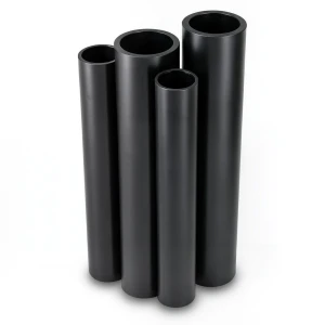 مواسير HDPE PE 80 ضغط 6 بار قطر خارجي 140 مم سمك 6.4 مم لون أسود