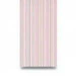 Striped wallpaper, pink with beige color, length 10 m, width 0.53 m, model 10048-05
