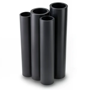 مواسير HDPE الراجحي PE 80 ضغط 6 بار قطر خارجي 180 مم سمك 8.2 مم لون أسود