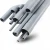 مواسير UPVC الراجحي  EPC 40  مقاس ¾ إنش سمك 2.87 مم لون رمادي