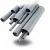 UPVC Pipes Al-Rajhi  EPC 40  Size 1 inch Thickness 3.38 mm Gray Colour