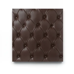 3D Wall Decoration 10m x 0.53m Dark Brown Model 479515
