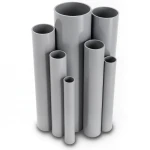 مواسير UPVC جدول 80 مقاس ¼ 1 إنش سمك 4.85 مم لون رمادي