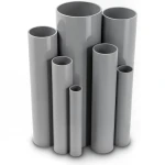 UPVC Pipes Schedule 80 Size 1 ½ inch Thickness 5.08 mm Gray