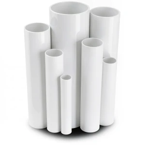 مواسير UPVC ضغط اسمي 2.5 بار قطر خارجي 110 مم سمك 1.8 مم لون أبيض