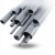 UPVC Pipes Al-Rajhi  EPC 80  Size 3 inch Thickness 7.62 mm Gray Colour