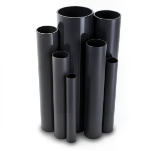 UPVC Pipes 2.5 Bar Pressure 110 mm OD 1.8 mm Thickness Black