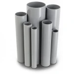 UPVC Pipes Nominal Pressure 15 Bar Outside Diameter 89.1 mm Thickness 6.6 mm Gray