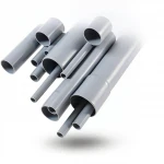 مواسير UPVC الراجحي  EPC 80  مقاس 8 إنش سمك 12.7 مم لون رمادي
