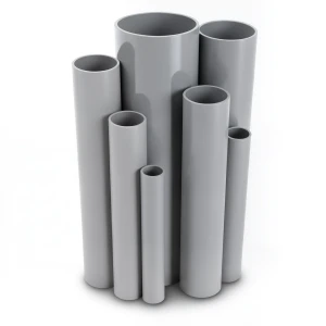 UPVC Pipes Schedule 80 Size 1 inch Thickness 4.55 mm Gray Color
