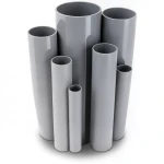 UPVC Pipes Nominal Pressure 12 Bar Outside Diameter 114.1 mm Thickness 6 mm Gray