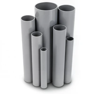 UPVC Pipes Schedule 80 Size 1 ¼ Inch Thickness 4.85 mm Gray