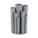 UPVC Pipes Nominal Pressure 15 Bar Outside Diameter 114.1 mm Thickness 7.3 mm Gray