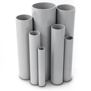 UPVC Pipes Pressure 15 Bar Outside Diameter 88.7 mm Thickness 5.7 mm Gray