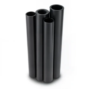 مواسير HDPE الراجحي PE 80 ضغط 6 بار قطر خارجي 200 مم سمك 9.1 مم لون أسود