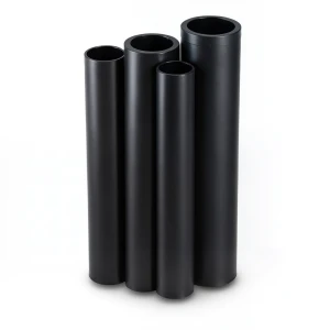 مواسير HDPE PE 80 ضغط 6 بار قطر خارجي 250 مم سمك 11.4 مم لون أسود