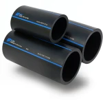 SPS HDPE Pipe PE 100 Pressure 6 Bar Outside Diameter 63 mm Thickness 2.5 mm Black | Saudi Pipes Systems (SPS)