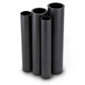 HDPE Pipes PE 80 Pressure 6 Bar Outside Diameter 355 mm Thickness 16.2 mm Black