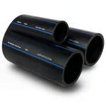 أنابيب HDPE السعودي PE 80 ضغط 12.5 بار قطر خارجي 40 مم سمك 3.7 مم لون اسود