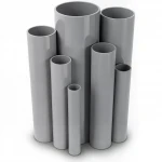 UPVC Pipes Modern Technology Nominal Pressure 10  Bar Outside Diameter 500  mm Thickness 23.9  mm Gray Colour