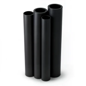 مواسير HDPE الراجحي PE 80 ضغط 6 بار قطر خارجي 400 مم سمك 18.2 مم لون أسود