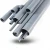 UPVC Pipes Al-Rajhi  EPC 40  Size 6 inch Thickness 7.11 mm Gray Colour