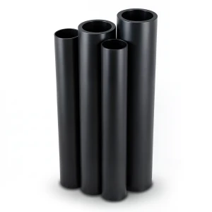 مواسير HDPE PE 80 ضغط 6 بار قطر خارجي 560 مم سمك 25.5 مم لون أسود