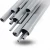 UPVC Pipes Al-Rajhi  EPC 80  Size ½ inch Thickness 3.73 mm Gray Colour