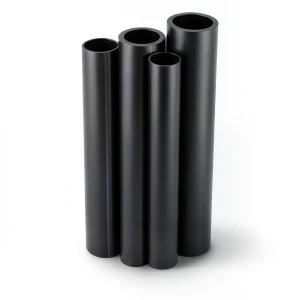 مواسير HDPE PE 80 ضغط 6 بار قطر خارجي 710 مم سمك 32.3 مم لون أسود