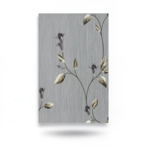 ورق حائط ايطالي لون رمادي، طول 10 م، عرض 0.53 م، موديل 6249