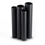 مواسير HDPE PE 80 ضغط 6 بار قطر خارجي 1000 مم سمك 45.5 مم لون أسود