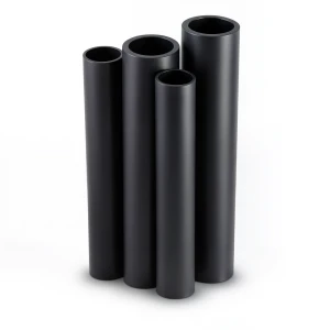 مواسير HDPE PE 80 ضغط 6 بار قطر خارجي 1000 مم سمك 45.5 مم لون أسود