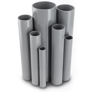 UPVC Pipes Schedule 80 Size 1 inch Thickness 4.55 mm Gray Color