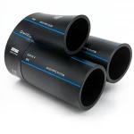 أنابيب HDPE السعودي PE 80 ضغط 5 بار قطر خارجي 63 مم سمك 2.5 مم لون اسود