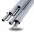 UPVC Pipes Al-Rajhi  EPC 80  Size 3 inch Thickness 7.62 mm Gray Colour