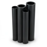 مواسير HDPE PE 80 ضغط 6 بار قطر خارجي 225 مم سمك 10.3 مم لون أسود