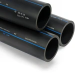 SPS HDPE Pipe PE 100 Pressure 6 Bar Outside Diameter 63 mm Thickness 2.5 mm Black | Saudi Pipes Systems (SPS)
