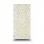 Classic wallpaper, light beige color, length 10 m, width 1.06 m, model 82903 