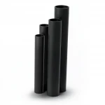 أنابيب HDPE الجودة   SDR 5  قطر خارجي 110 مم سمك 22.1 مم لون اسود
