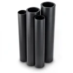 مواسير HDPE PE 80 ضغط 6 بار قطر خارجي 355 مم سمك 16.2 مم لون أسود